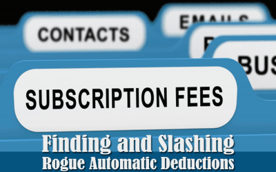 Finding and Slashing Rogue Automatic Deductions