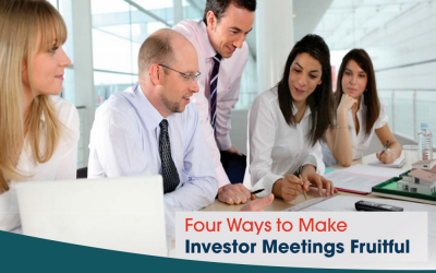 Four Ways to Make Investor Meetings Fruitful